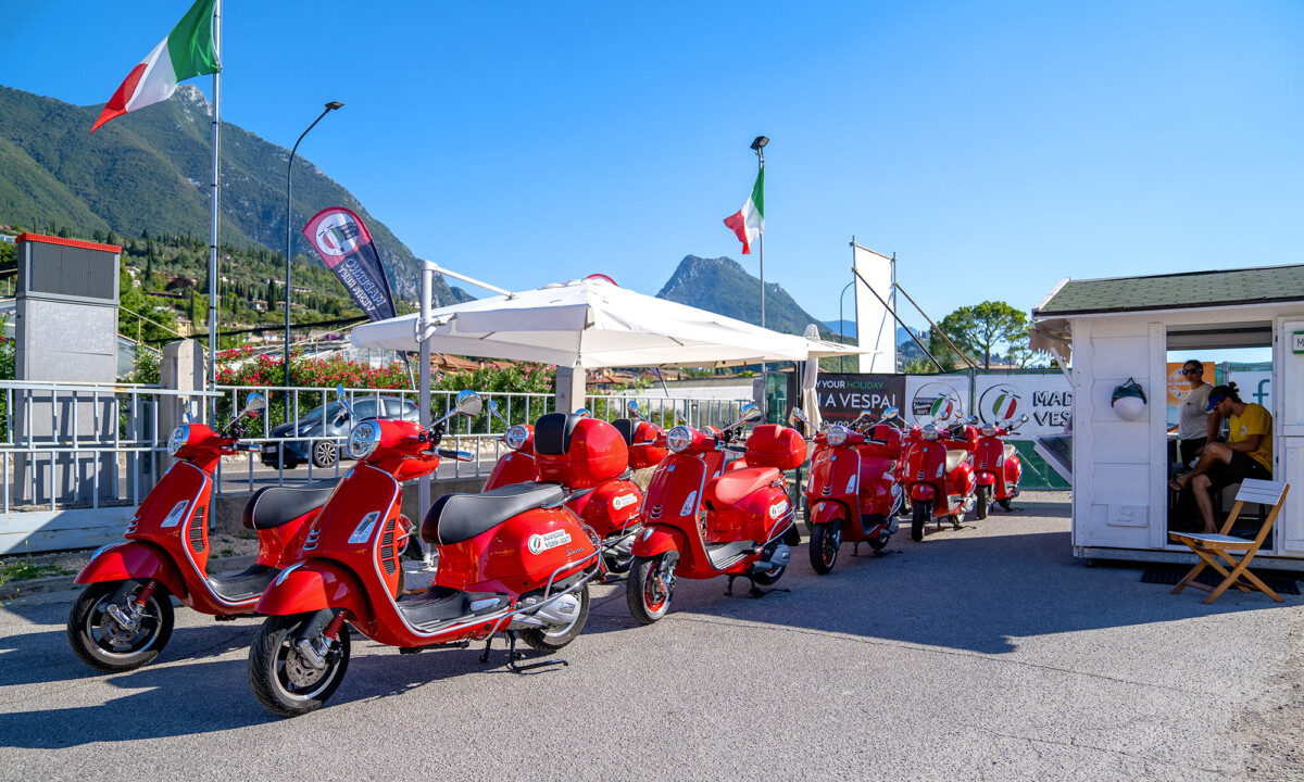 Vespa Mieten Gardasee
