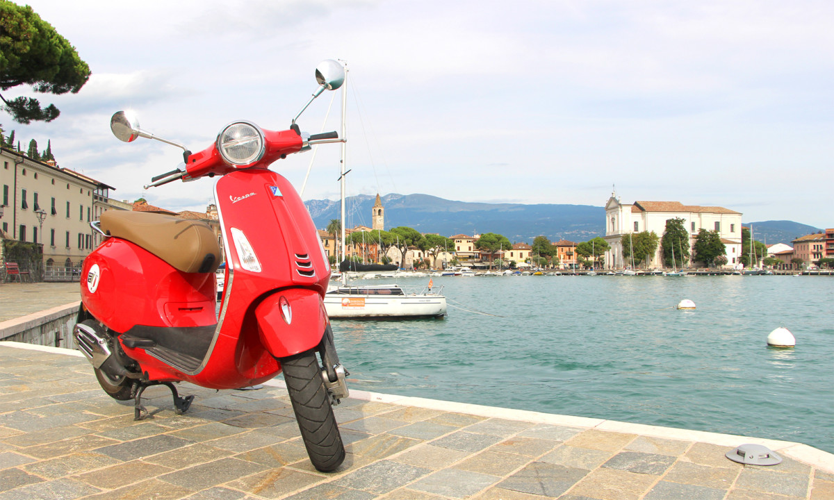 Vespa Mieten Gardasee