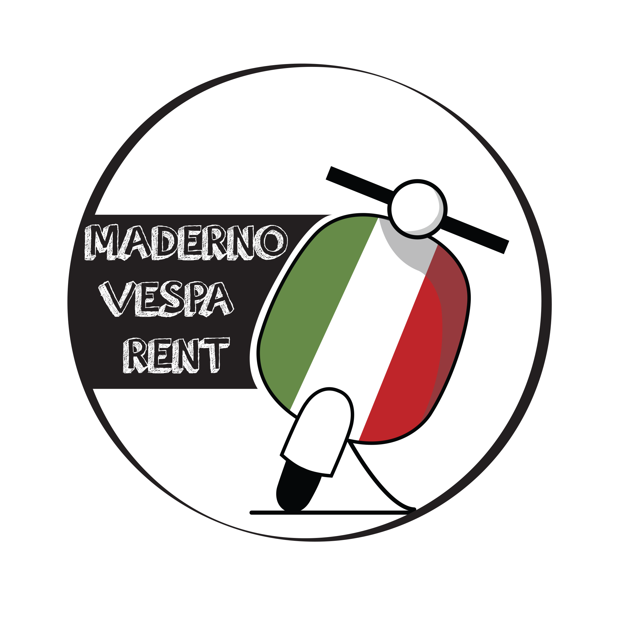 Maderno Vespa Rent Logo