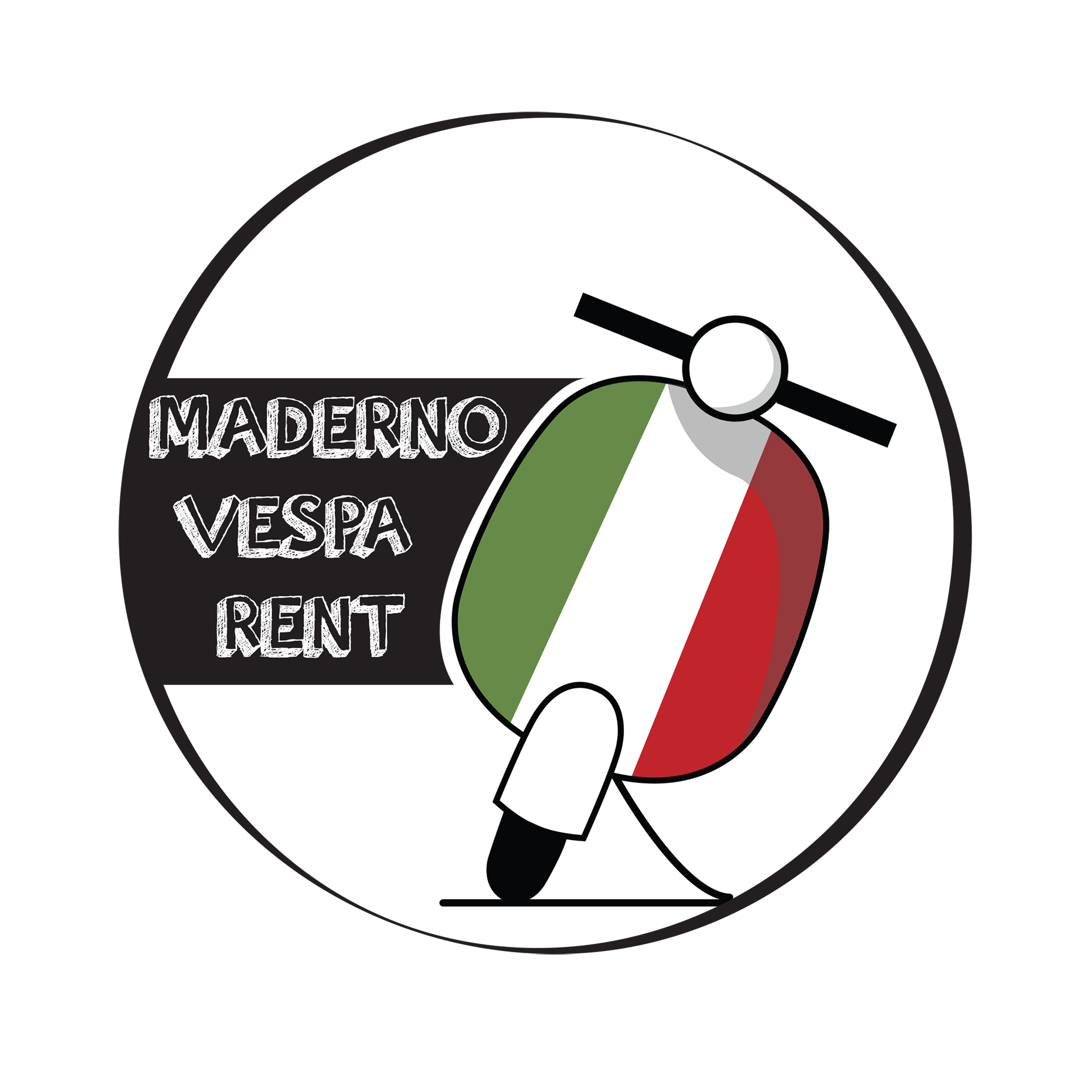 Maderno Vespa Rent Logo